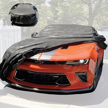 Custom FIT Car Cover fits 2018 2019 2020 2021 2022 Chevy Camaro Car Cover fits XTREMECOVERPRO Gold Series Black