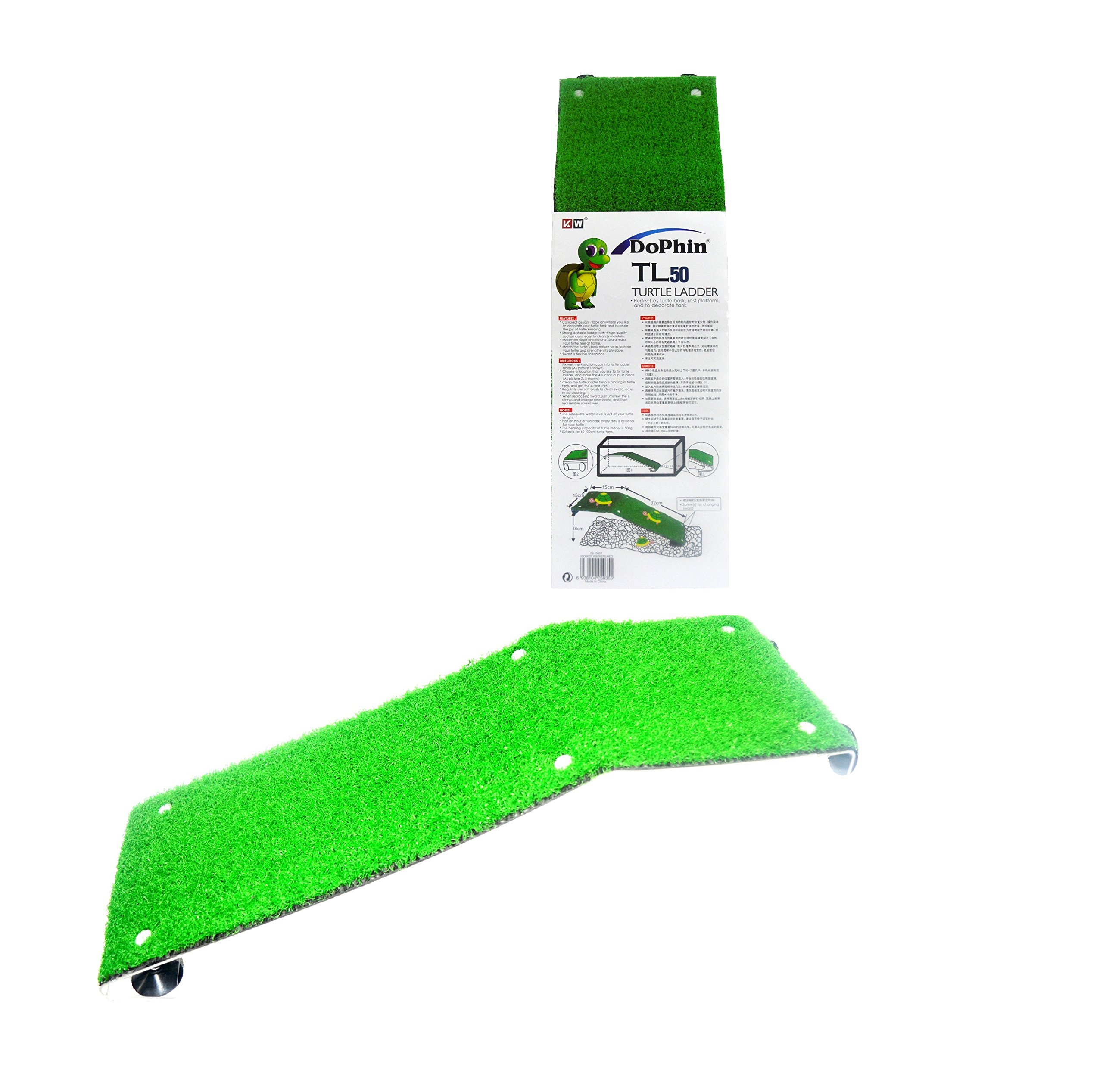 Dophin Turtle Ladder TL-50 | Perfect As Turtle Bask, Rest Platform, and to Decorate Tank (B01C76K2I4) Amazon Price History, Amazon Price Tracker