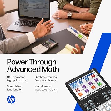 HP Prime G2 Graphing Calculator - Multi-Touch 3.5 Color Display CAS Test