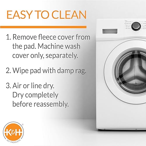 Miniatura 7 de K&H Pet Products - Cojín climatizado para gatitos de clima extremo