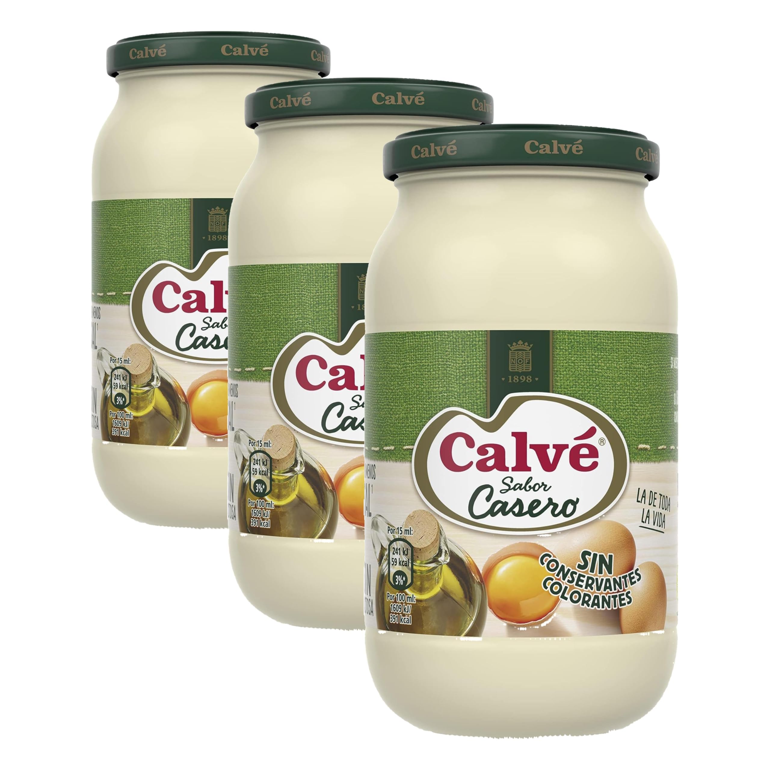 Mayonesa casera Calvé frasco 430 ml — view 10