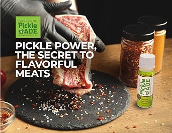 PickleAde Real Pickle Juice Shots with Turmeric, 3oz (12 Pack) | Electrolyte Pickle Juice Sports Drink | Kosher Pickle Shots | Pickle Brine for Muscle and Leg Cramp Relief
