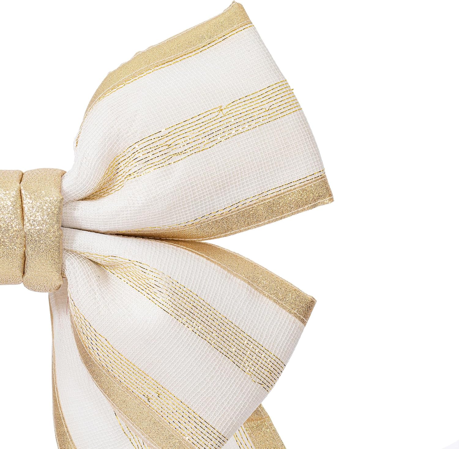 Vickerman 48" x 60" Burgundy-Gold Nylon Outdoor Structural Bow.