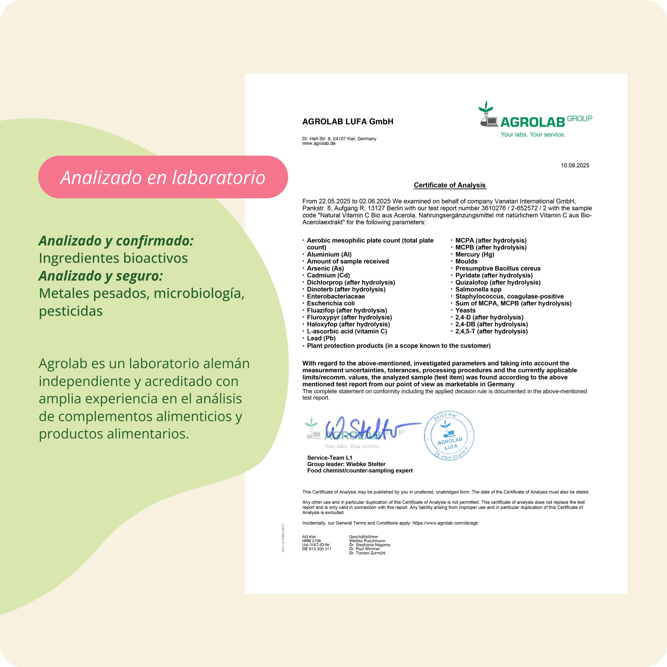 BIO Vitamina C Natural Vegavero | 180 mg | 180 Cápsulas | Sin Aditivos Artificiales | De Extracto de Acerola Orgánica de Brasil | Sistema Inmunitario | Testado en Laboratorio | Apto para Veganos