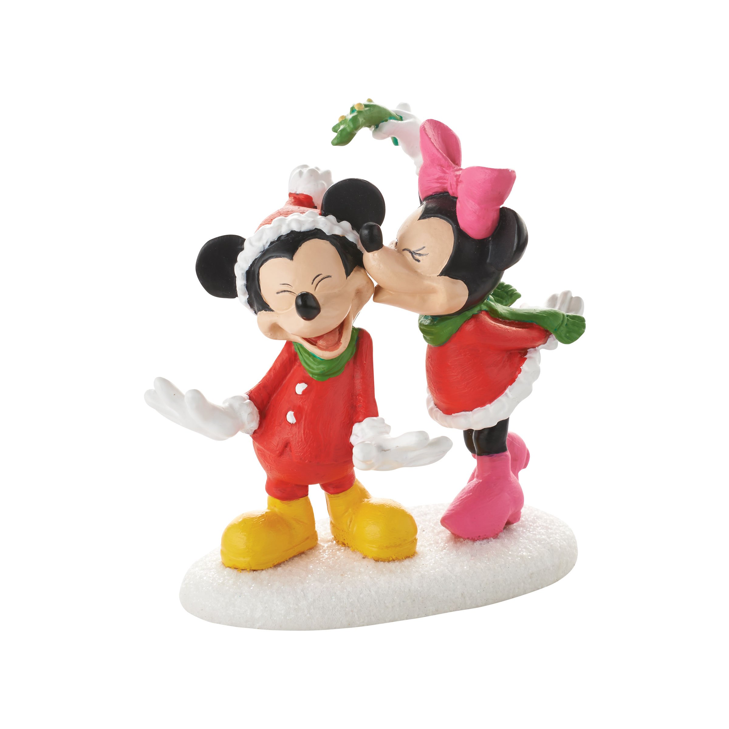 Amazon.com: Department 56 Disney Village Mickey's Christmas Kiss