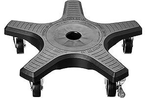 Bosmere Down Under Plant Caddie: Heavy-Duty, Wheeled Plant Stand with 500lb Capacity