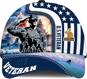 Veteran Hats for Men Veteran Baseball Caps We The People Vets Caps Patriotic Hats Military Ball Caps Veteran Gift