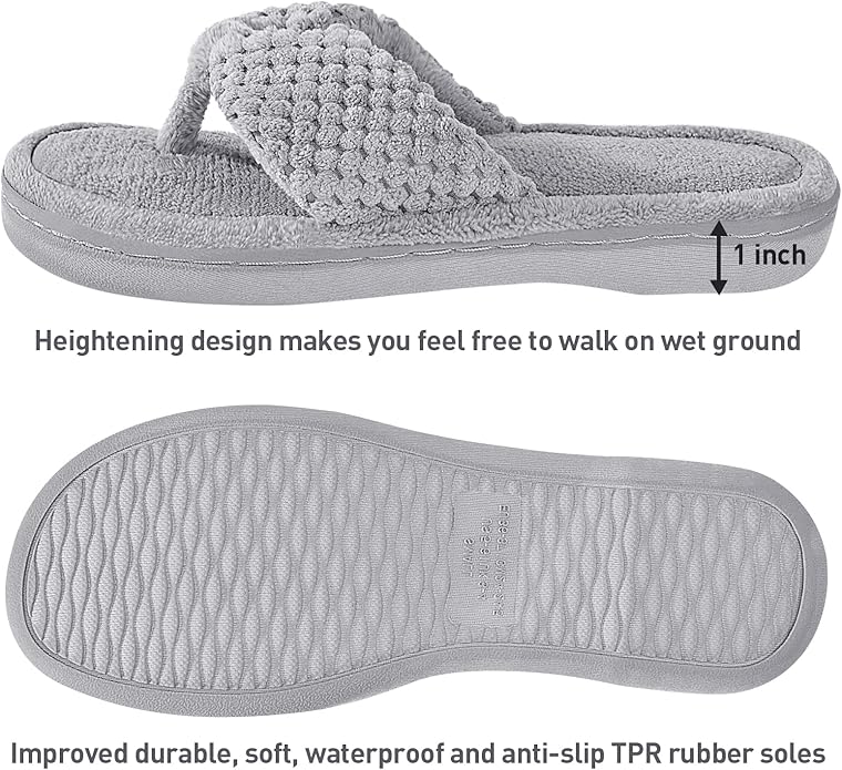 Pantuflas Parlovable Mujer Espuma Viscoelástica Antideslizantes miniatura 4