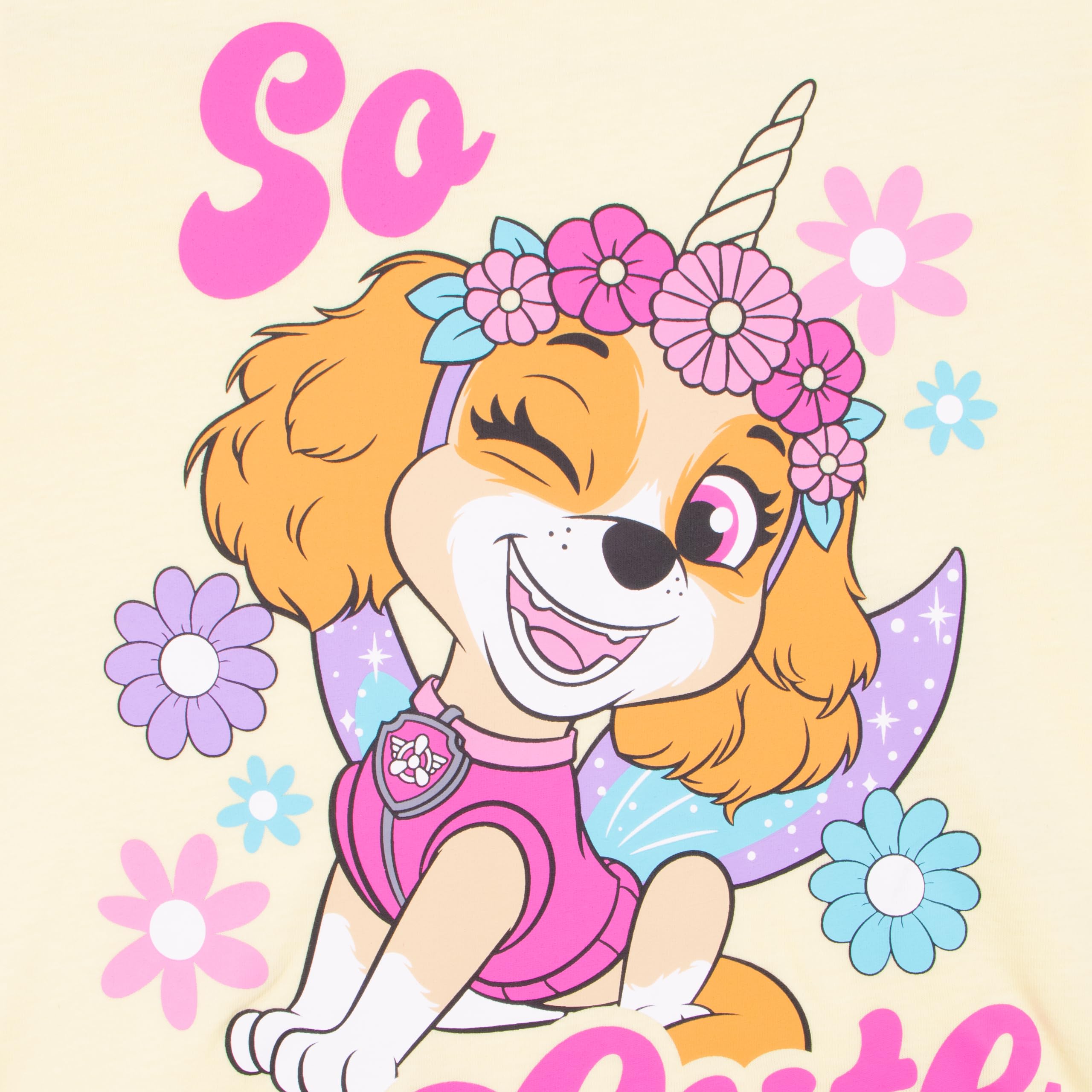 Paw Patrol Tshirt Bambino Confezione da 3, T Shirt Ragazza Skye Y Liberty, Magliette Bambina