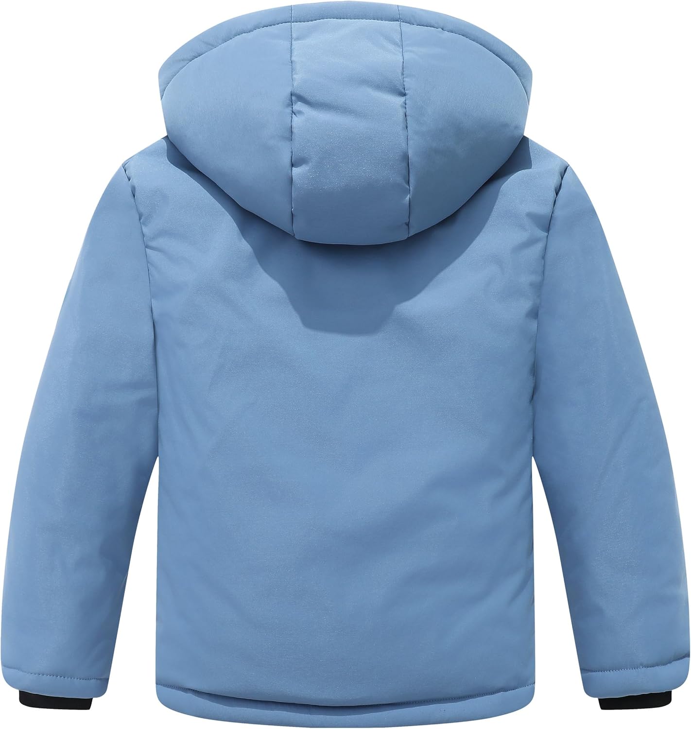 Boy's Winter Coat Waterproof Puffer Jacket| Thicken Fleece Lining Warm Windbreak Hooded Down Parka for Kids - Image 2