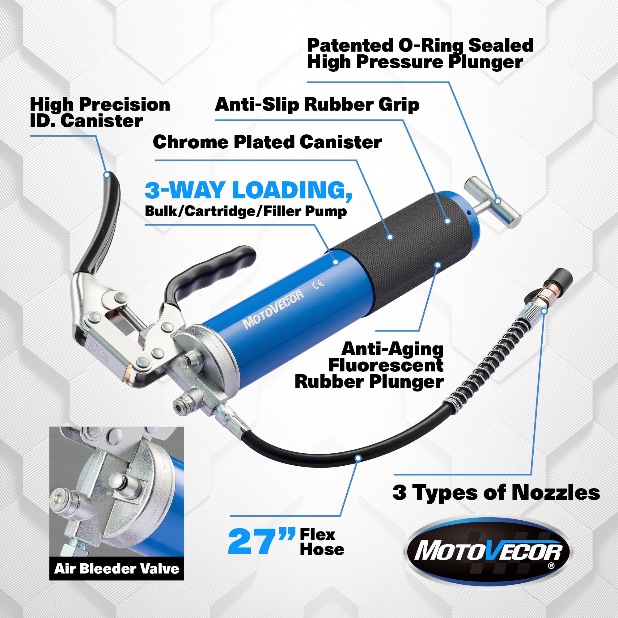 Grease Cartridges, 6 Pack, EP2 Lithium Multipurpose Grease Lubricant In 400g /14oz Cartridge For Grease Gun, UK Stock For Fast Delivery By Agri-Linc