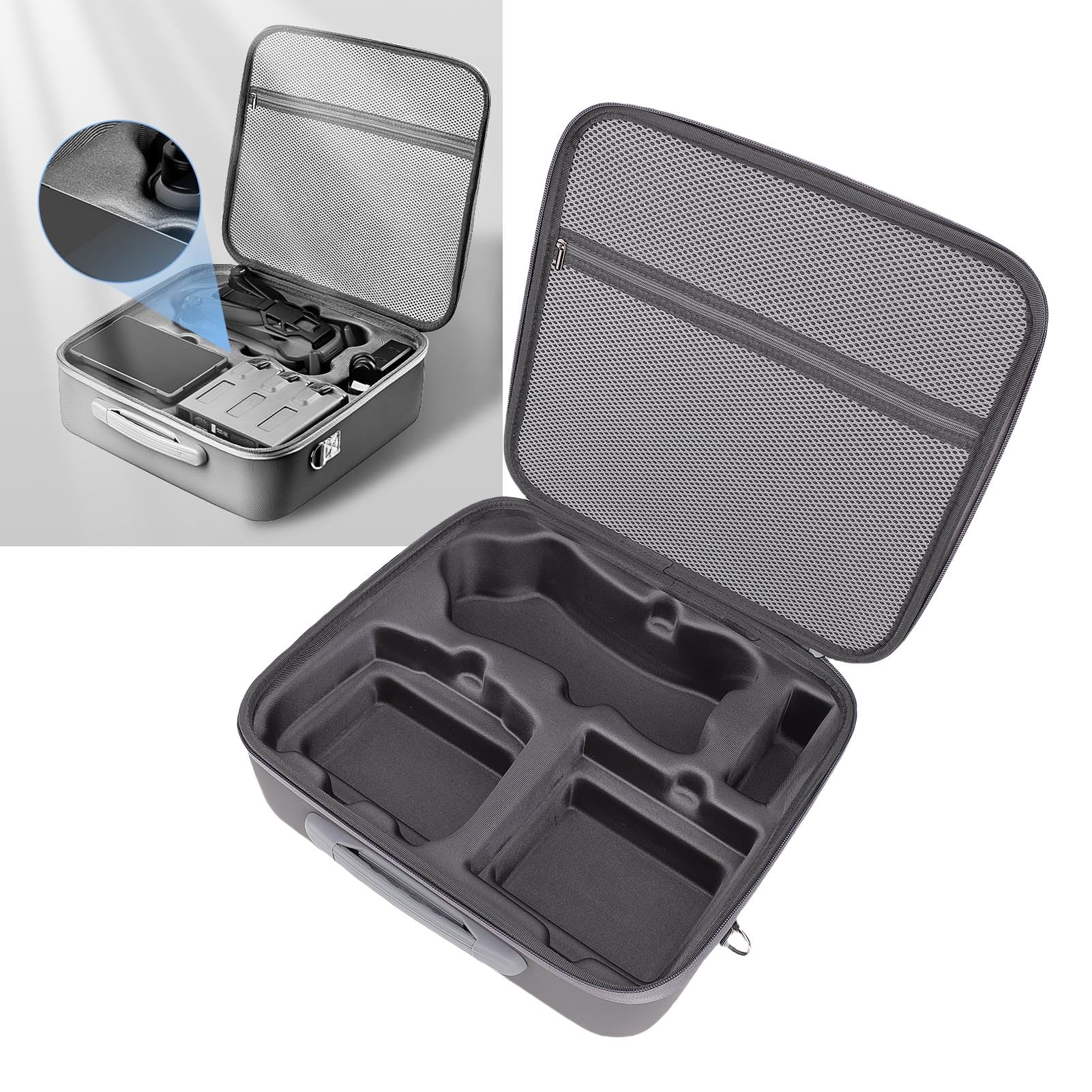 XUMIUZIY Pokrowiec na Drona do DJI Mavic 4 Pro, Przenośna Torba na ramię