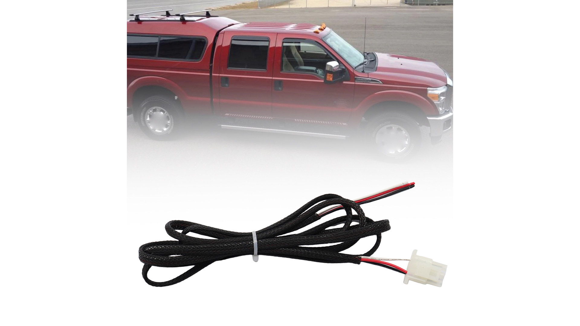 Amazon.com: 3 Pin Wiring Harness Fit for Leer Pickup Topper with A