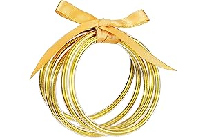 Glitter Jelly Bangles Bracelets for Women