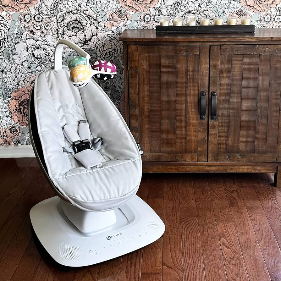 ママルー5 電動バウンサー4moms mamaRoo ベビーベッド おもちゃ付き 楽天市場】ママルー5マルチモーションベビースイング（mamaRoo5