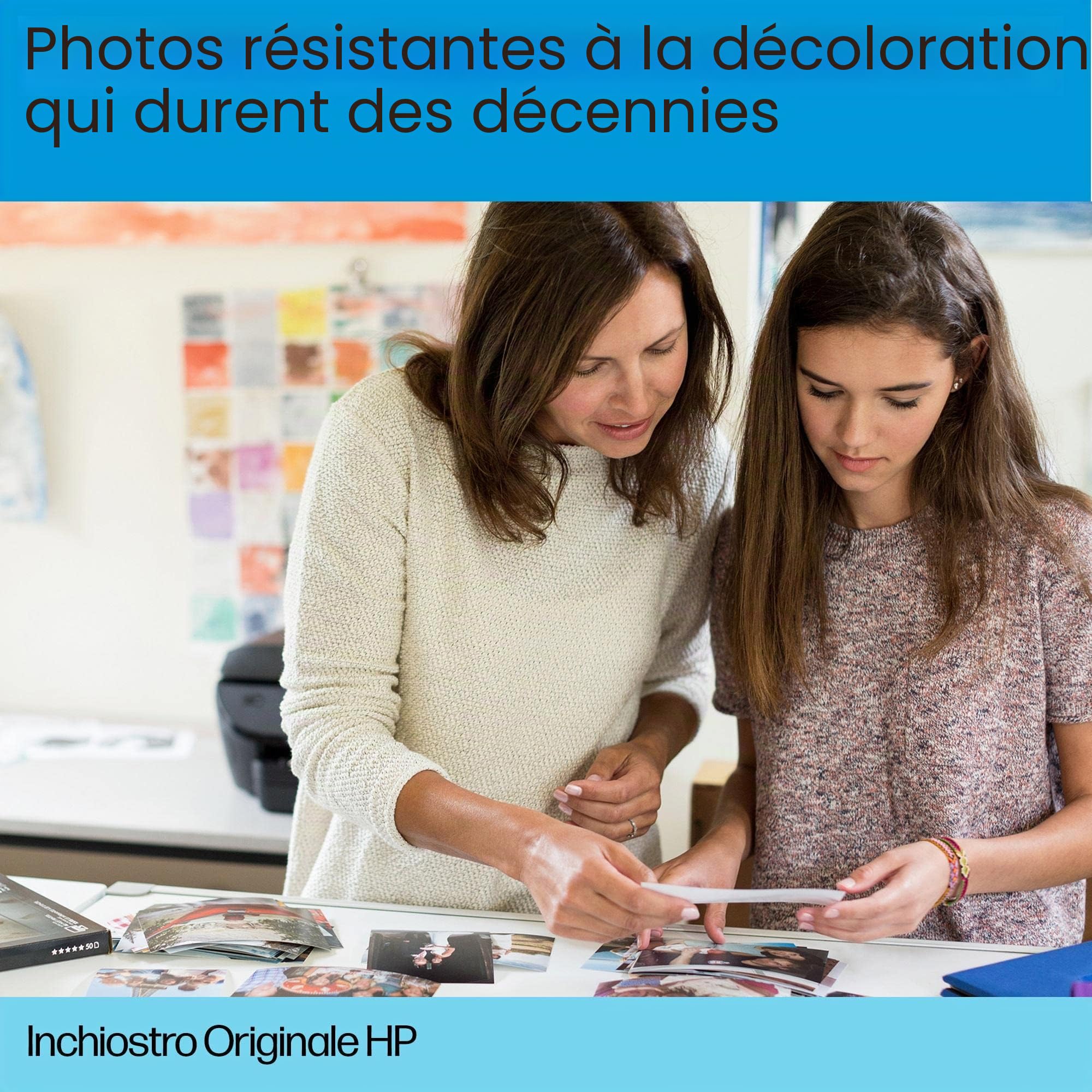 HP 364 Pack de 4 Cartouches d'Encre Cyan, Magenta, Jaune et Noire Authentiques (N9J73AE)