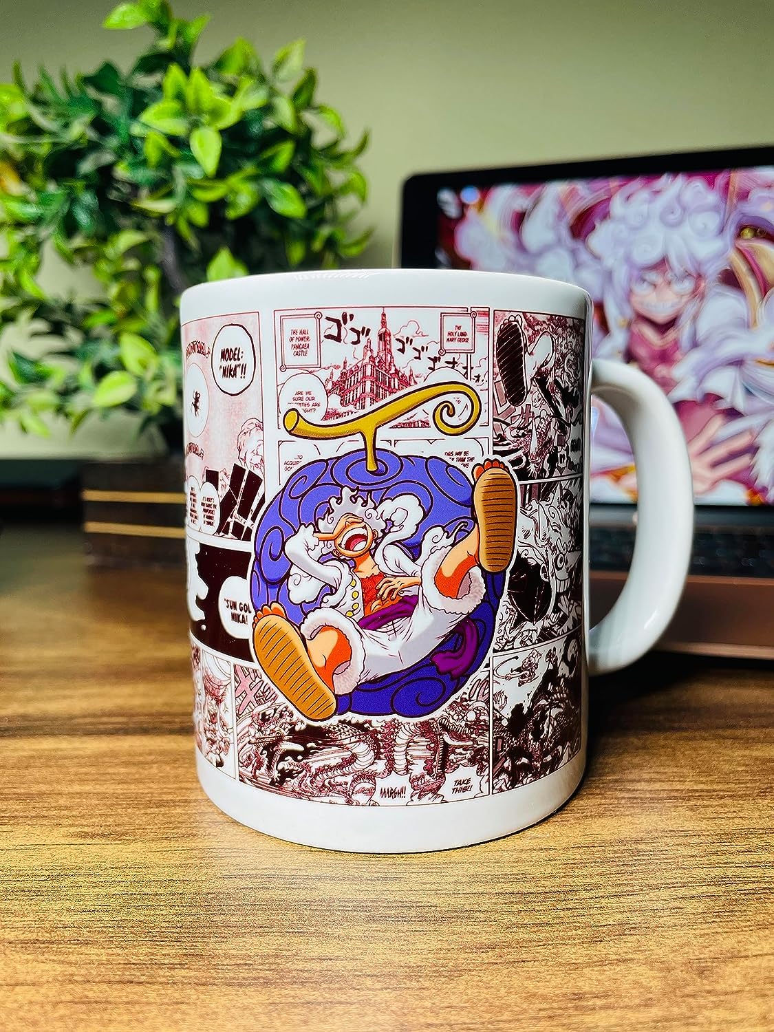 Buy CRAFT MANIACS ONE PIECE Monkey Luffy Printed 330 ML Tea/Coffee