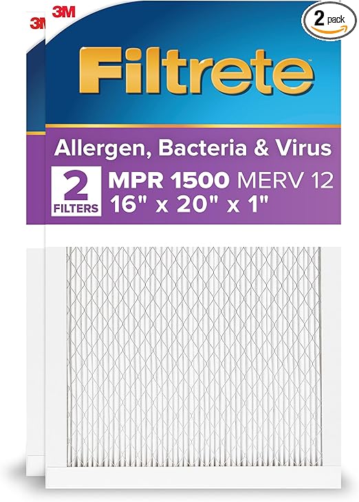 Filtrete 16x20x1 AC Furnace Air Filter Filtrete 16x20x1 AC Furnace Air Filter
