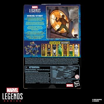 Marvel Legends Serisi Gece Kurt Adam, Marvel Comics Koleksiyonluk 15 cm Ölçekli Aksiyon