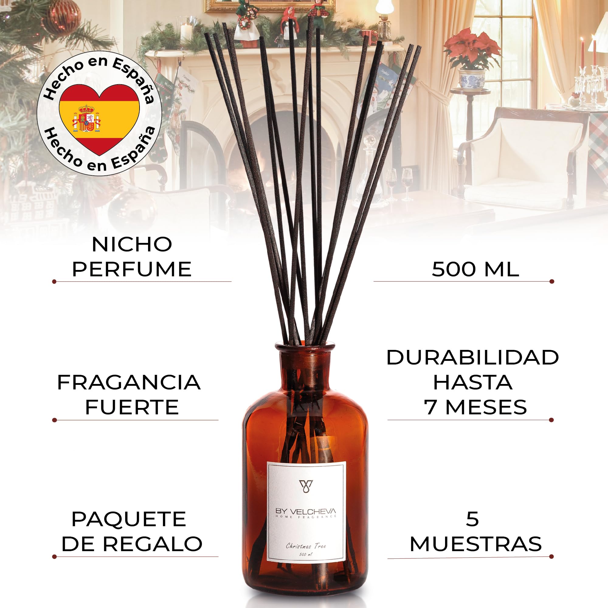 ı Ambientador mikado CHRISTMAS TREE ı Niche perfume ı 500ml