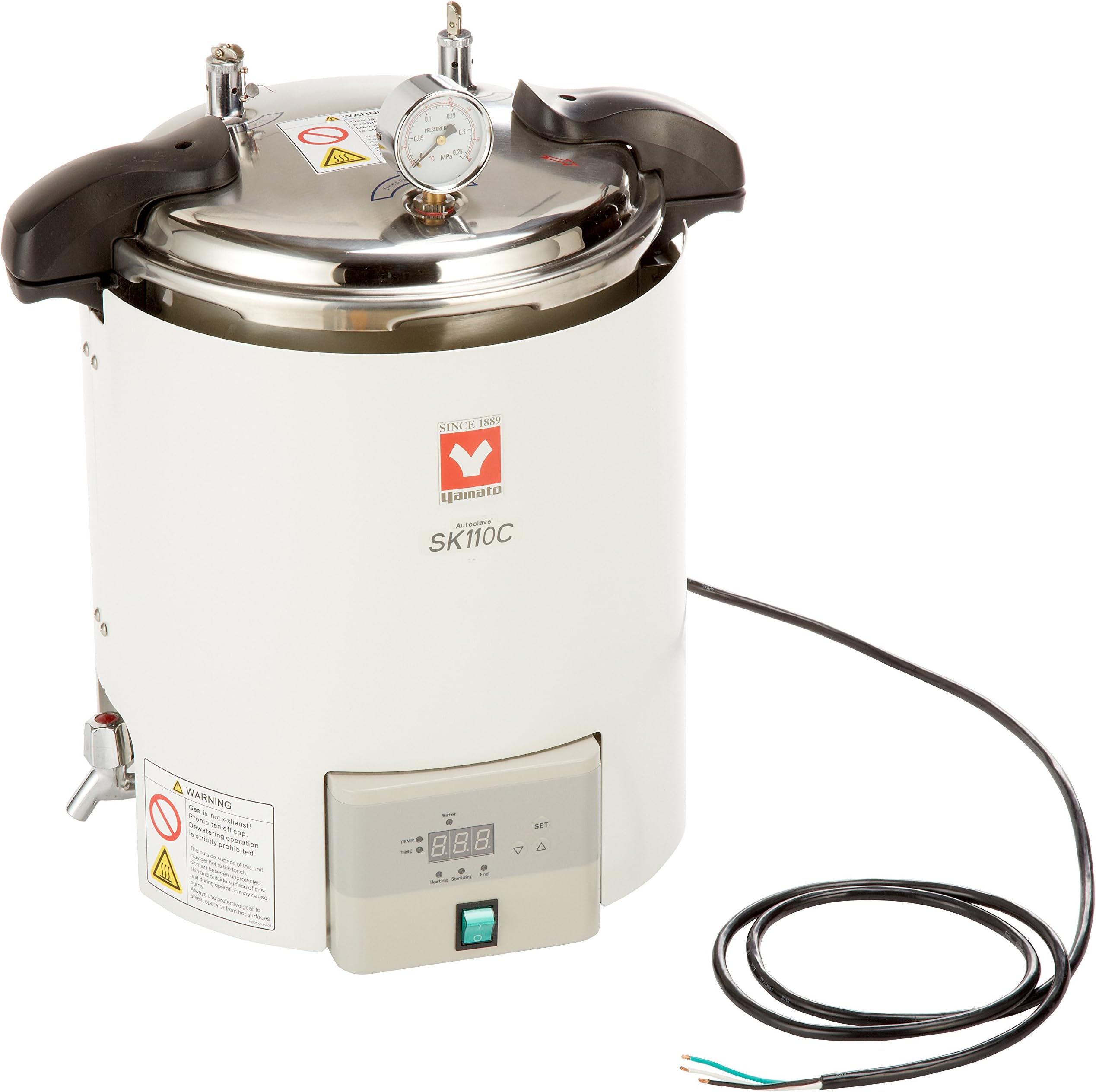 SK-110C SK Series Autoclave Benchtop Sterilizer, 200-240V, 4-6A