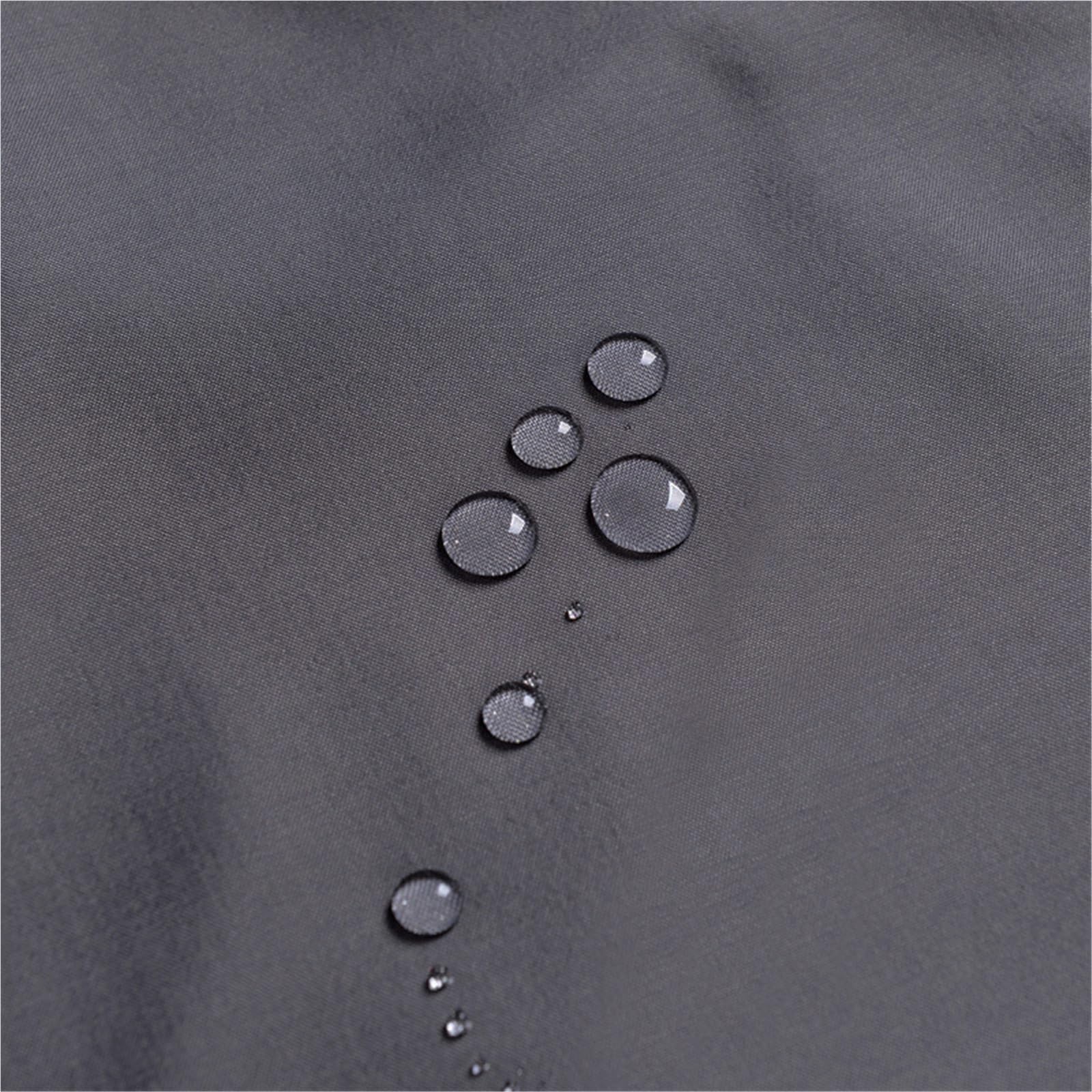 Tenda Doccia Tenda da bagno bianca e nera in tinta unita addensata Tende doccia semplici impermeabili grigio scuro antimuffa for il a prova di muffa(DARK GRAY,W220xH200cm)