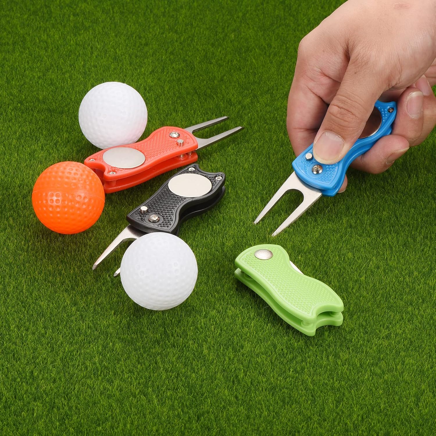 卸売 Patikil ゴルフディボットツール 2個 折りたたみ式 修理フォーク ボタンボールマーカートレーニングアクセサリー付き ゴルフスポーツ用 Www 51 Fr 卸売 Patikil ゴルフディボットツール 2個 折りたたみ式 修理フォーク ボタンボールマーカートレーニングアクセサリー付き ゴルフスポーツ用 Www 51 Fr