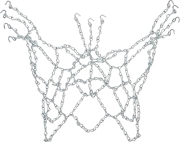 Champion Sports Heavy Duty Galvanized Steel Chain Basketball Net, 21 Inch