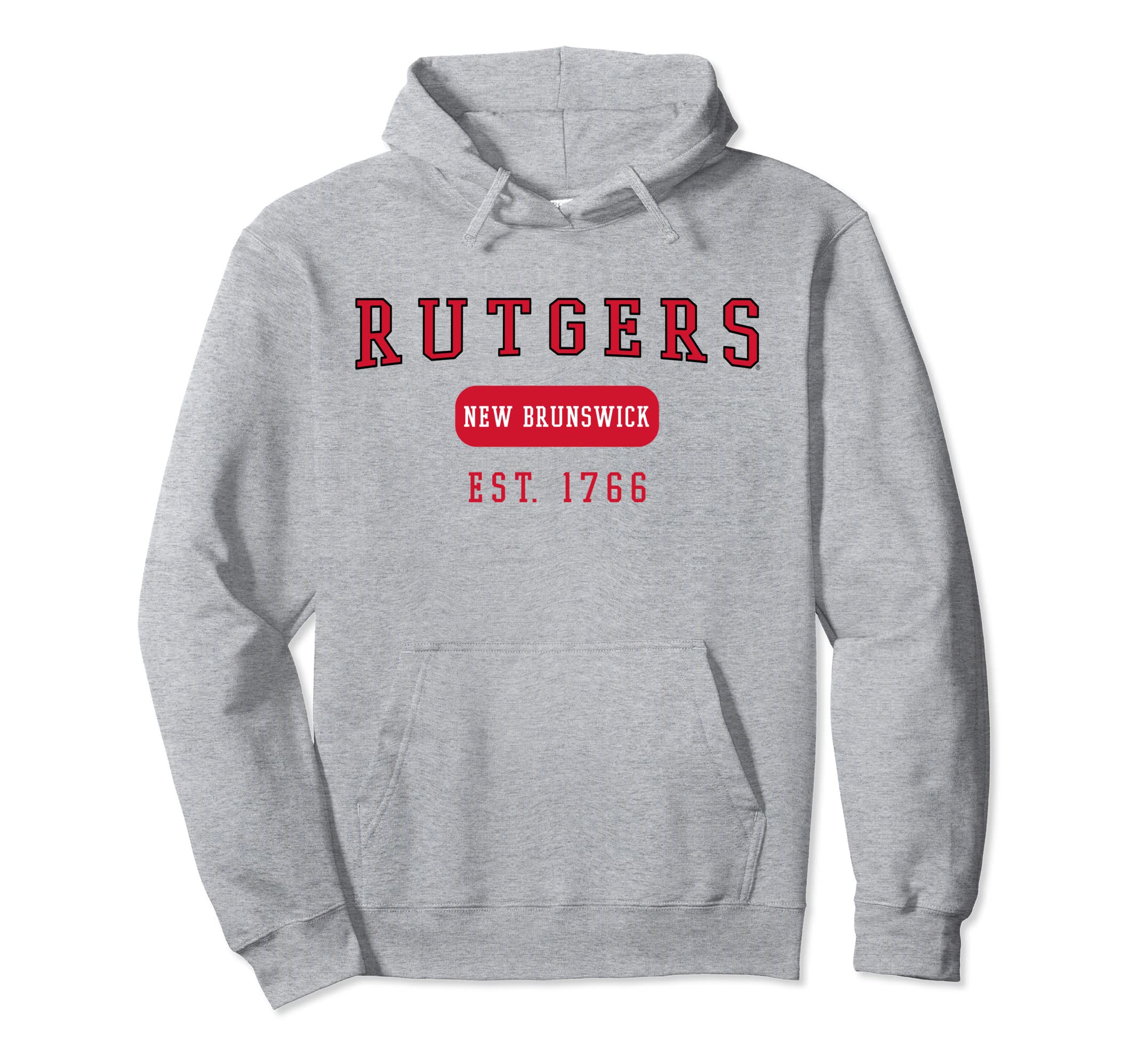Rutgers UniversityScarlet Knights Established Date Pullover Hoodie
