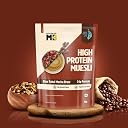 MuscleBlaze High Protein Muesli, Blue Tokai Mocha Brew, 1kg gallery image