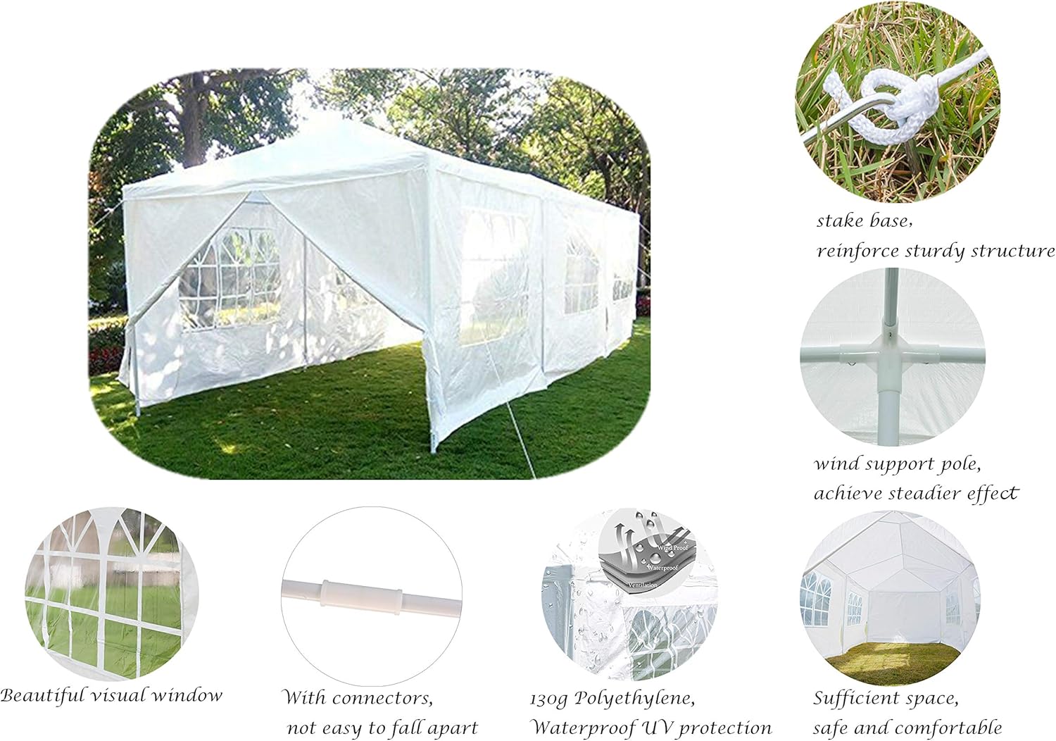 MCombo Canopy Tent Features and Components