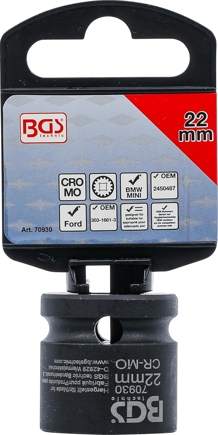 BGS 70930 | Steckschlüssel Variable Nockenwellensteuerung | für BMW, Mini, Ford Socket Spanner Camshaft Control