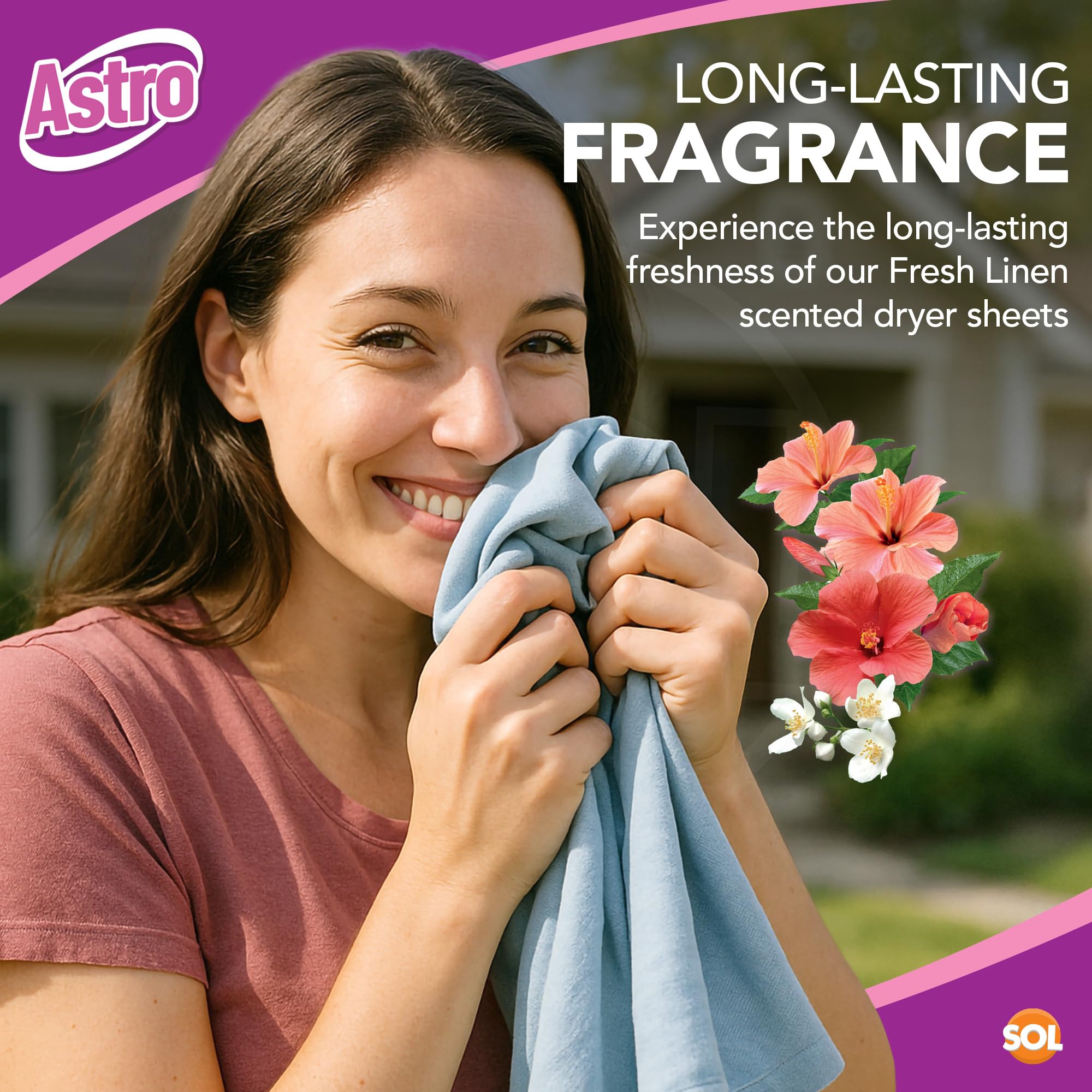 Paquete de 280 Hojas Perfumadas para Secadora | Ropa Fresca, Suave y Sin Arrugas | Lavandería y Sábanas de Limpieza en Seco