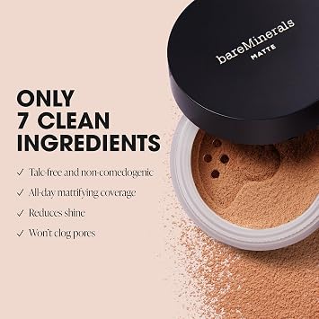 bareMinerals ORIGINAL MATTE Loose Mineral Foundation SPF 15 - Vegan