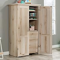 Vista 2 de Sauder Armario de costura y artesanía de almacenamiento diverso, acabado de arce pacífico
