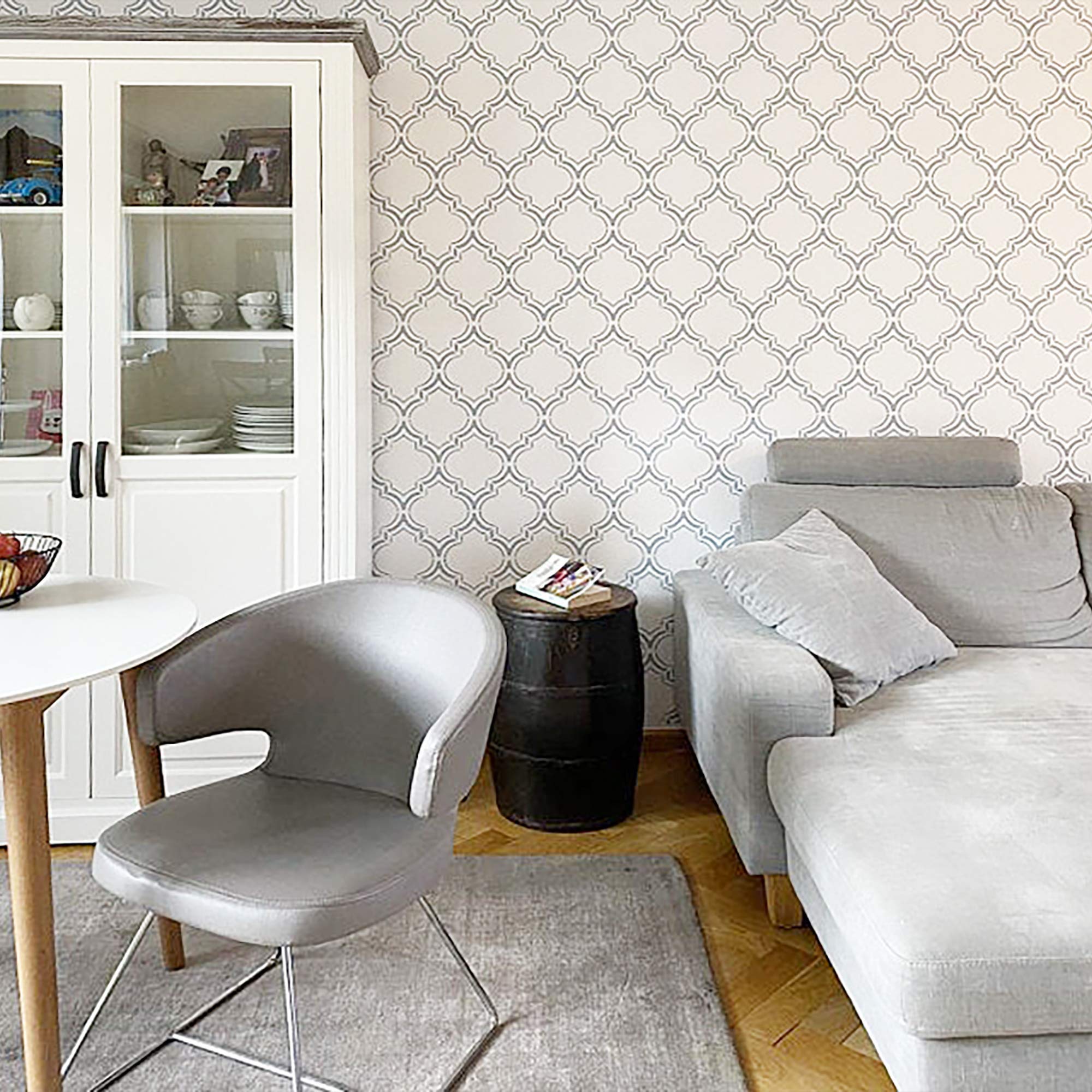 STENCILIT® Moroccan Double Large Wall Stencil For Painting XL Size 24