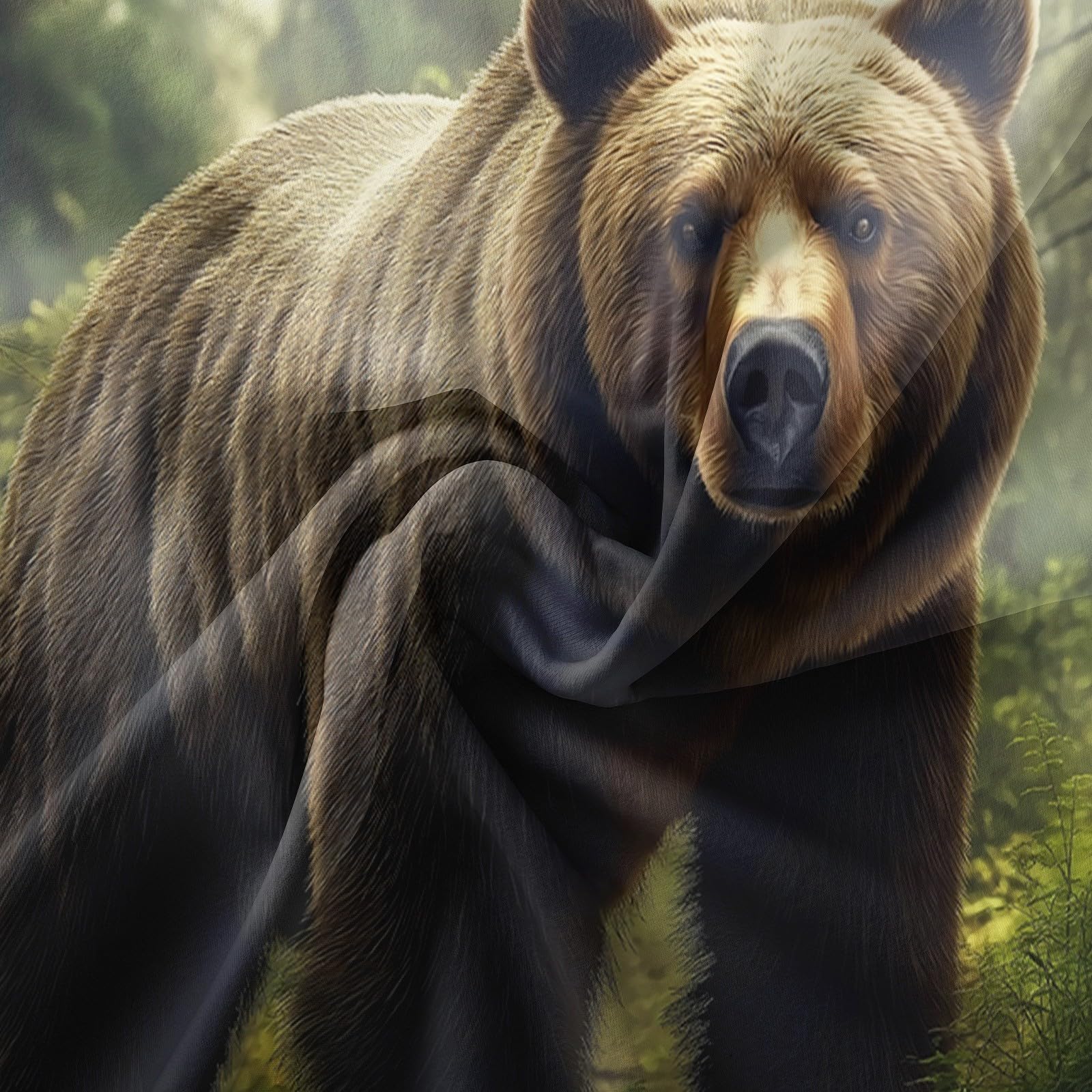 Generisch Komplet pościeli z mikrofibry, 220 x 240 cm, z zamkiem błyskawicznym i 2 poszewkami na poduszkę 80 x 80 cm, puszysta, miękka, ciepła poszwa na kołdrę