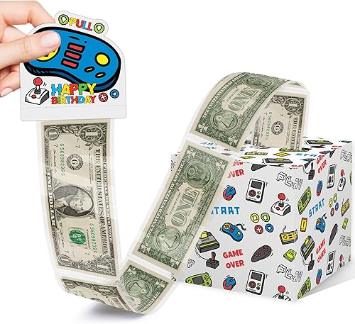 Caja de regalo extraíble para dinero, caja de dinero para regalo en efectivo, juego temático de cumpleaños, caja de dinero para regalo en efectivo, disponible en Yaxa El Salvador