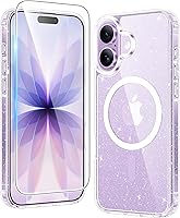 Vista 137 de FNTCASE Funda para iPhone 15 Plus: Fundas magnéticas transparentes para teléfono con protector de pantalla compatible con Magsafe Slim Anti