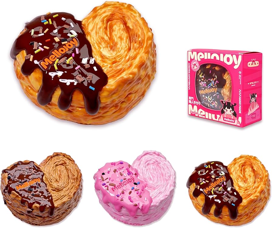 mellojoy スクイーズ パルミエ バター チョコ Amazon | Mellojoy - メロジョイパルミエ スクイーズトイ