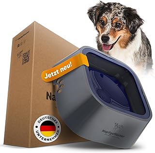 Napfgeflüster® - Bella - Water Bowl for Dogs - Capacity 1 L - No Spill Leak-Proof Dog Bowl Travel Drinking Bowl Water Dispenser for Cats Pets product image