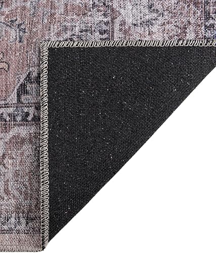 Miniatura 8 de Rugs.com Mangata Collection - Alfombra baja de 9 pies 2 x 12 pies, color marfil y gris, perfecta para salas de estar, comedores grandes, planos