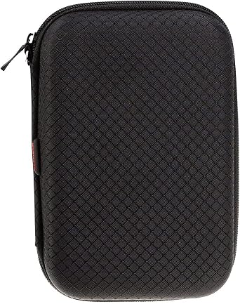 Navitech Black Watch & Accessory Case Compatible with GolfBuddy aim W10 GPS Watch