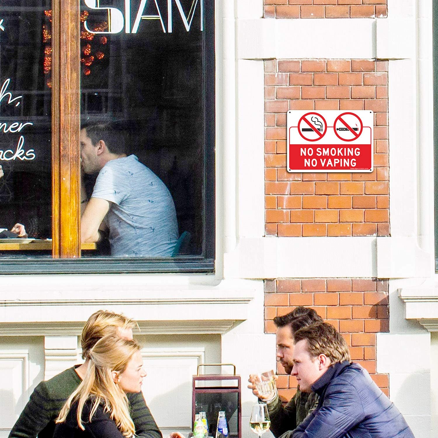 Nooit Roken Geen Roken Geen Vaping Bord Niet Roken Geen Dampende Symboolborden, 30 ...