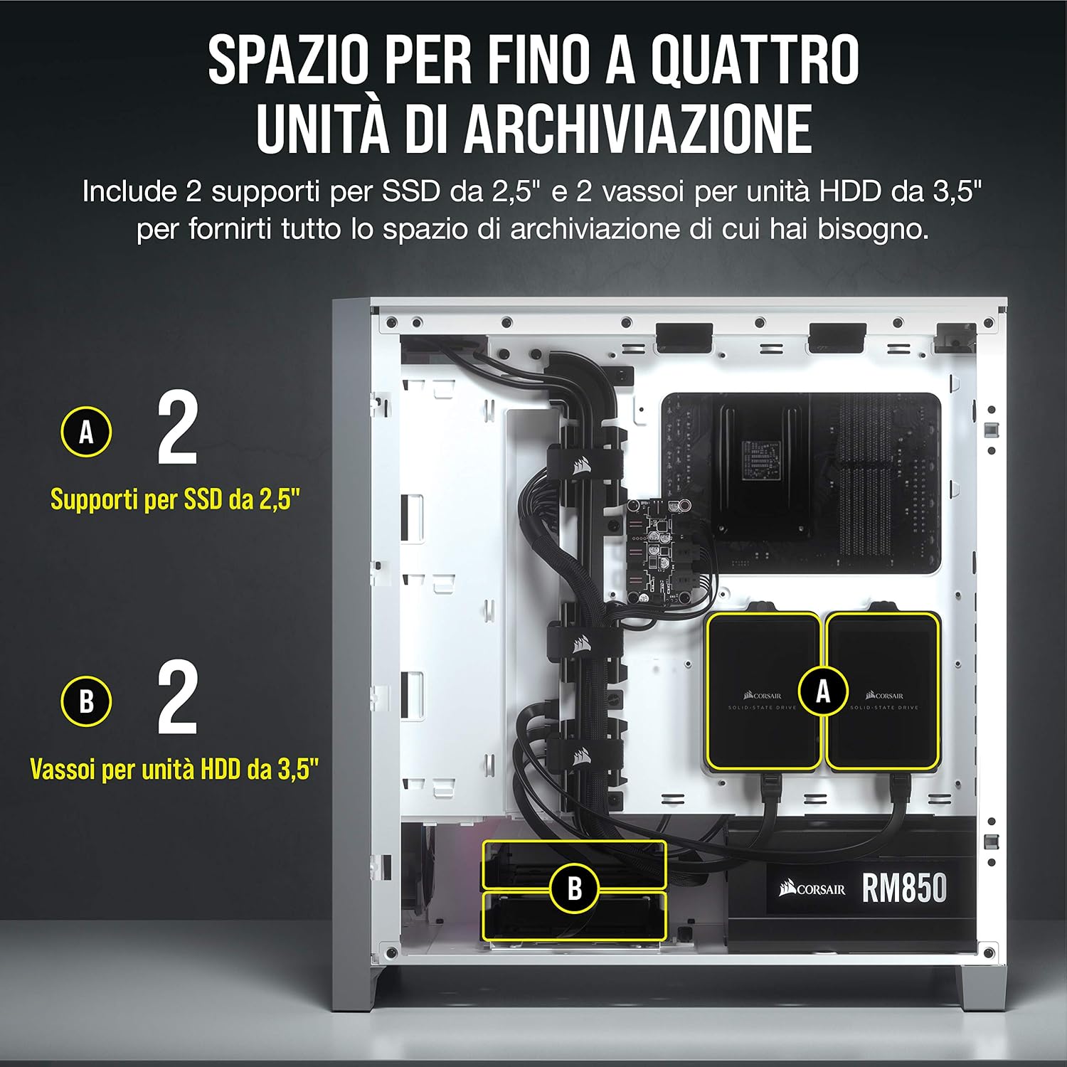 CC-9011205-WW Case Atx Mid Tower con Vetro Temperato - Case PC - Immagine 5