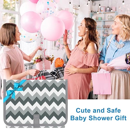 Miniatura 22 de Accmor Cambiador de pañales portátil, cambiador de bebé impermeable, almohadillas de cambio de pañales plegables para bebé Arrow