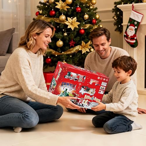 Miniatura 7 de deAO Juguete de tren de Navidad 9669H-205