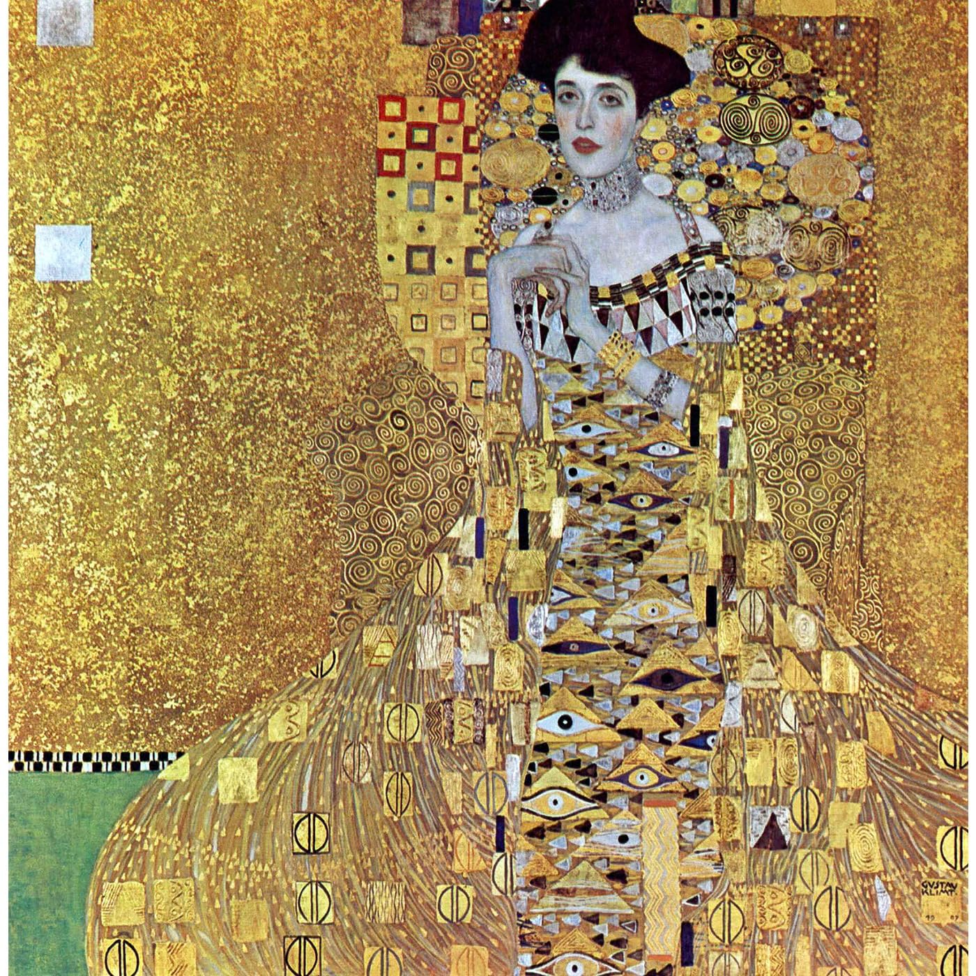 Impression Klimt Bauer 2 grand tableau 127x101 cm pour grand mur vide