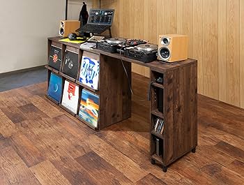 Amazon｜拡張できるテーブルラック 幅90 ヴィンテージ ブラウン