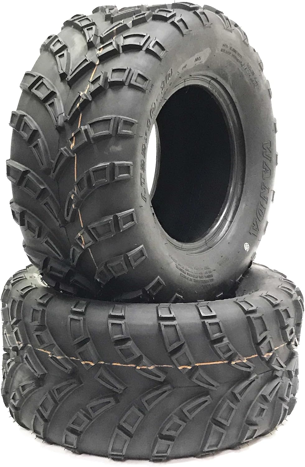 WANDA Set of 2 ATV Tires AT 22x10-10 /6PR -10260